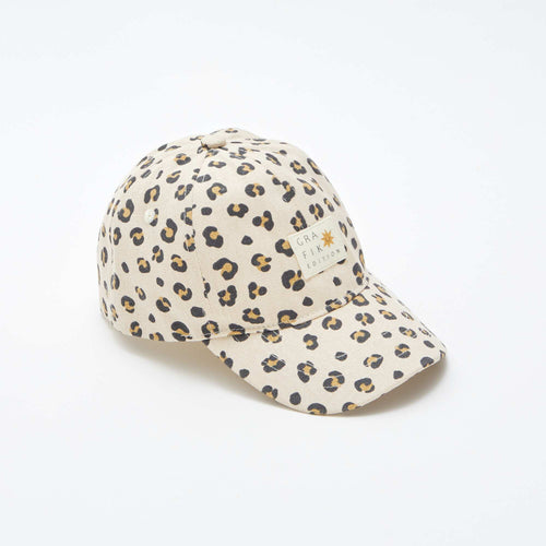 Casquette en toile à motif