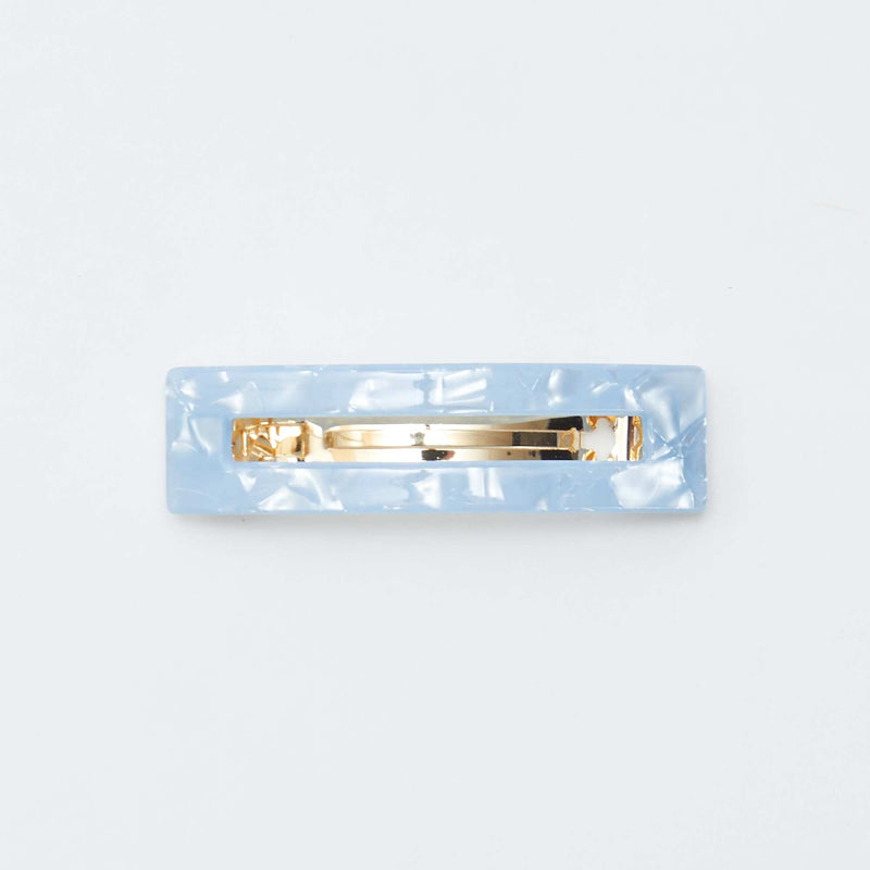 Lot de 2 barrettes effet marbré