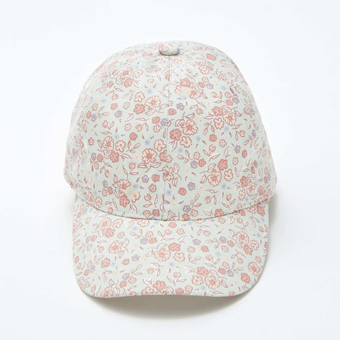 Casquette en toile à motif