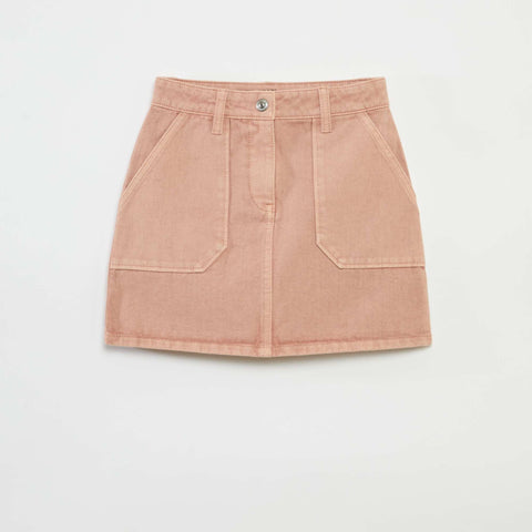 Jupe en denim avec poches