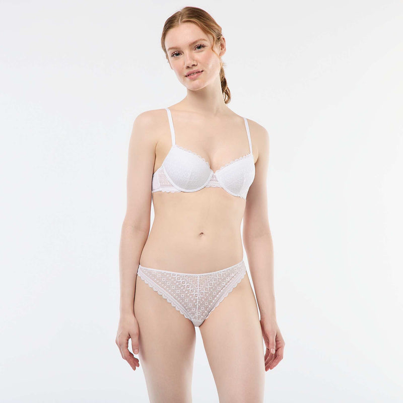 Soutien-gorge corbeille en dentelle