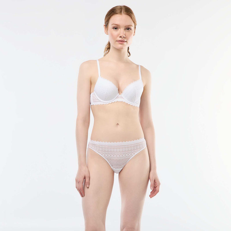 Soutien-gorge push-up en dentelle