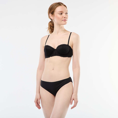 Soutien-gorge balconnet en dentelle