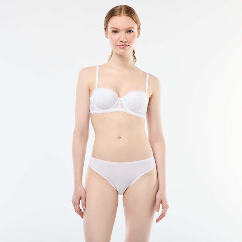Soutien-gorge balconnet en dentelle