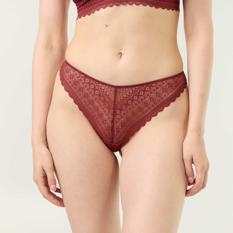 Tanga en dentelle