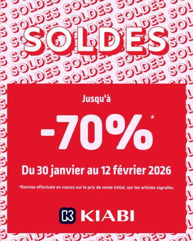 Soldes jusqu'à -70% !