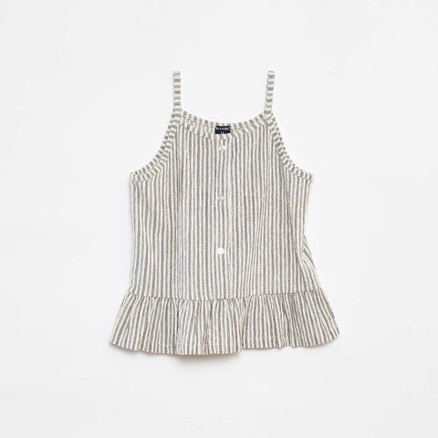 Beige rayé
