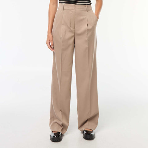 Pantalon de tailleur coupe large