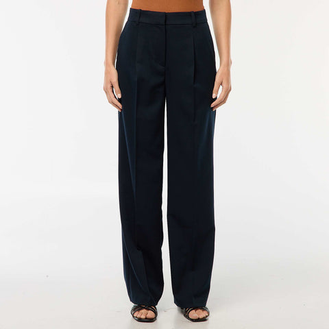 Pantalon de tailleur coupe large