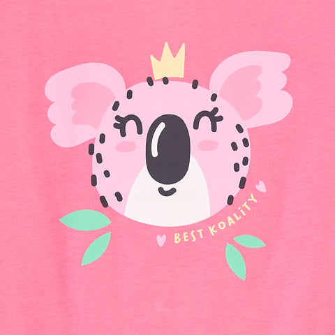 T-shirt imprimé manches courtes et col rond
