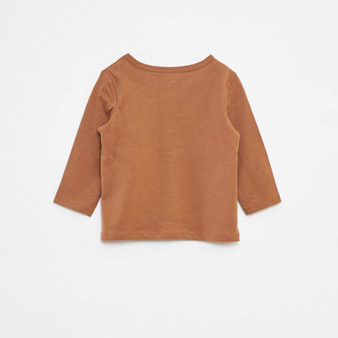 T-shirt à col tunisien