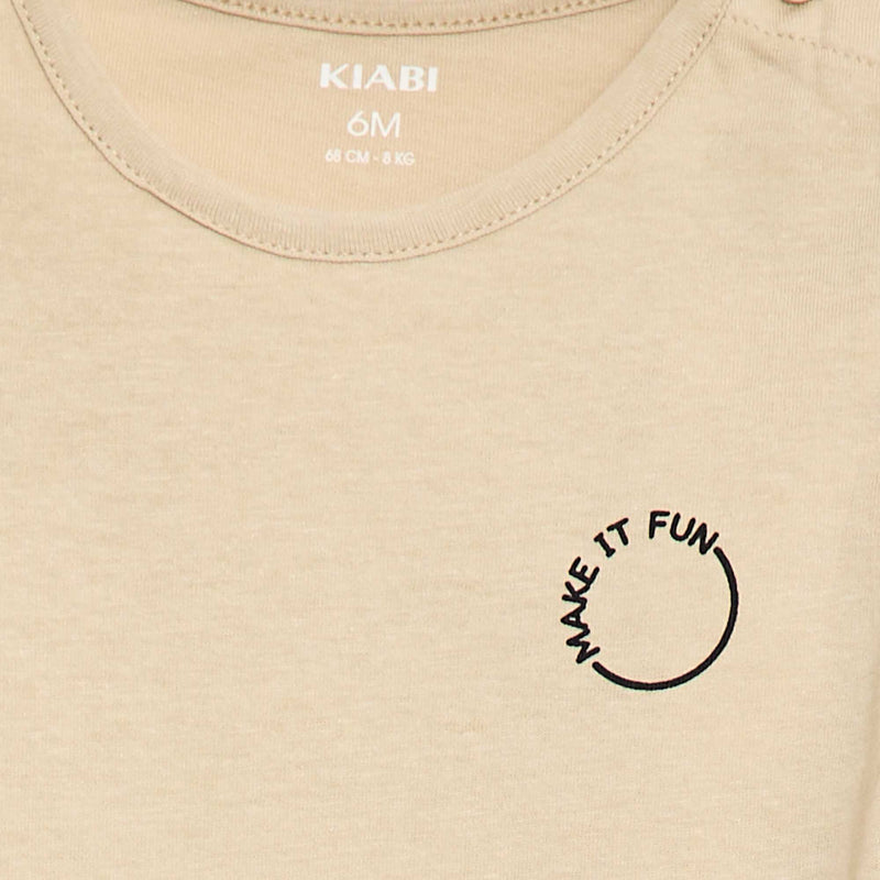 T-shirt imprimé à manches longues