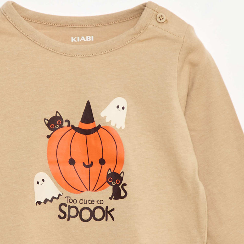 T-shirt à manches longues avec animation