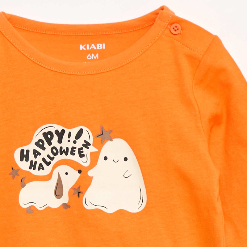 T-shirt à manches longues avec animation