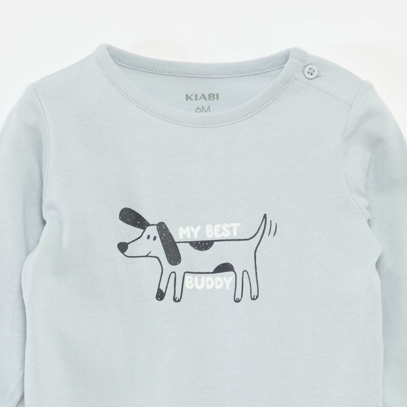 T-shirt à manches longues avec animation