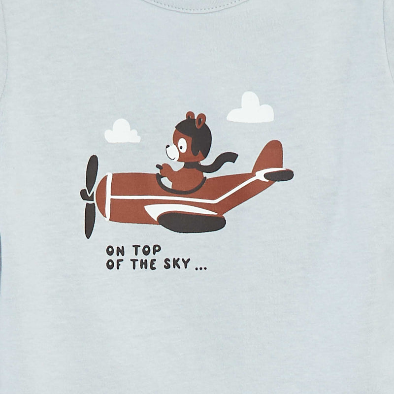 T-shirt à manches longues avec animation
