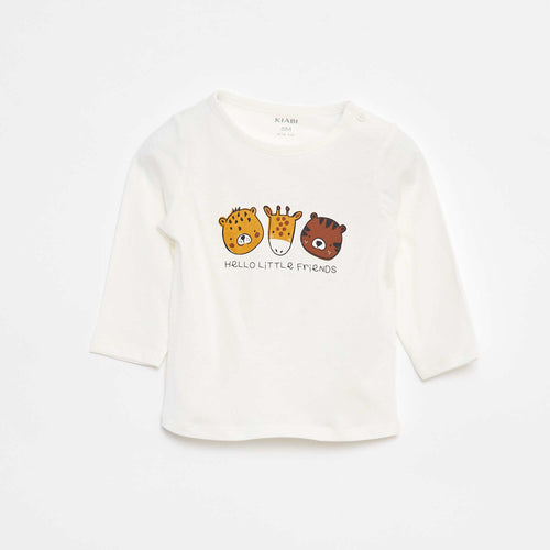 T-shirt à manches longues avec animation