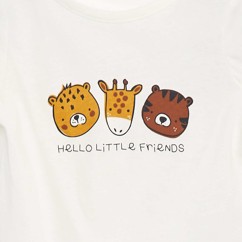 T-shirt à manches longues avec animation