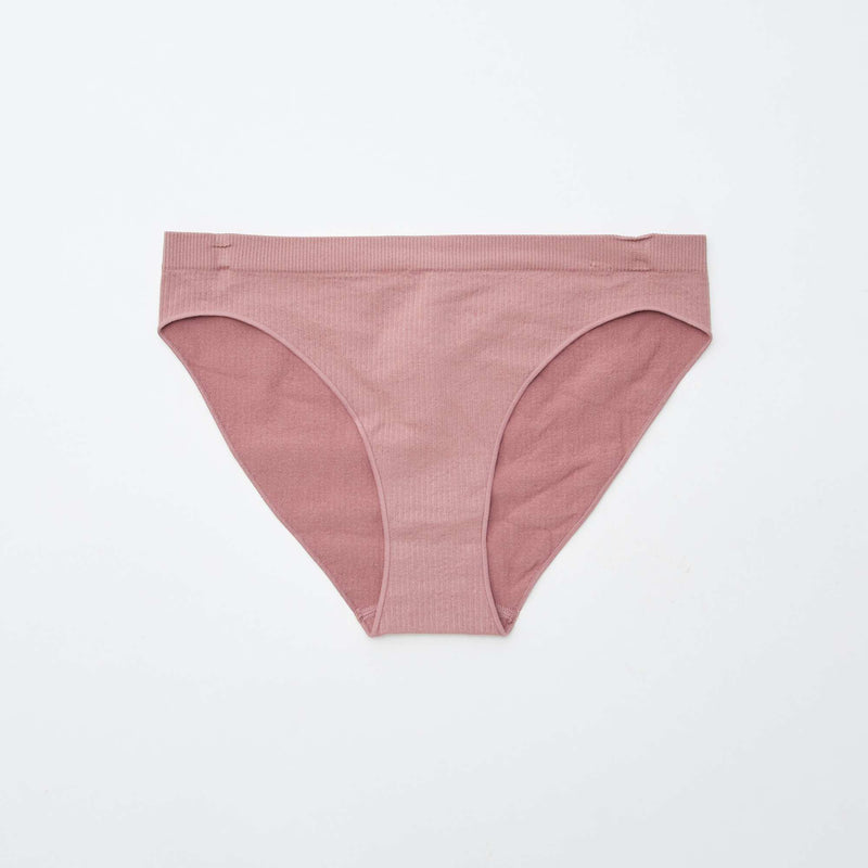 Lot de 2 culottes unies