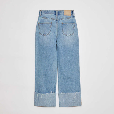 Pantalon en jean large