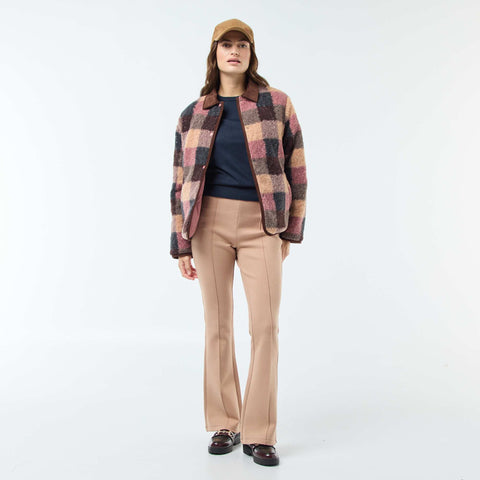 Pull en maille léger col rond