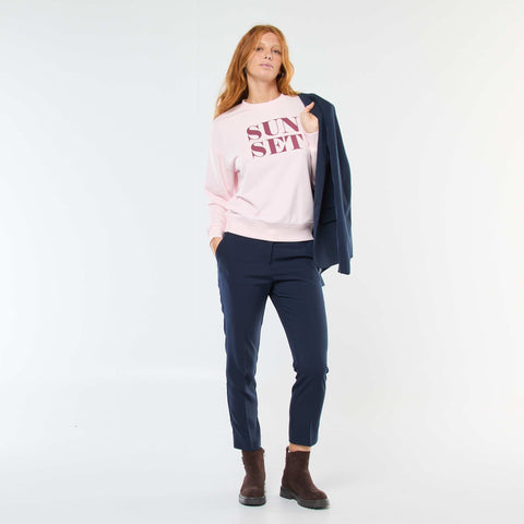 Sweat à col rond imprimé