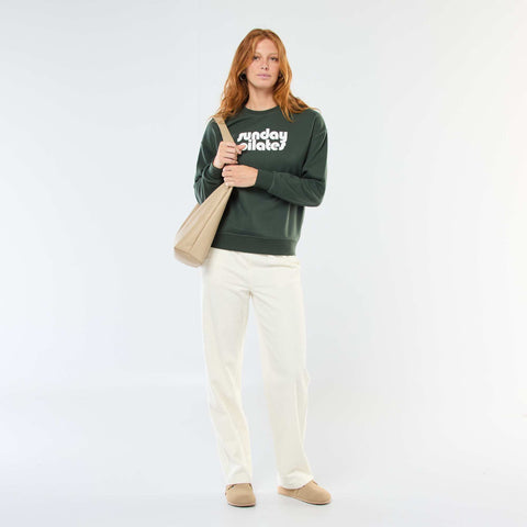 Sweat à col rond imprimé