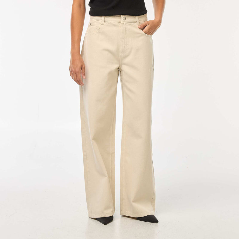 Jean Wide leg taille haute