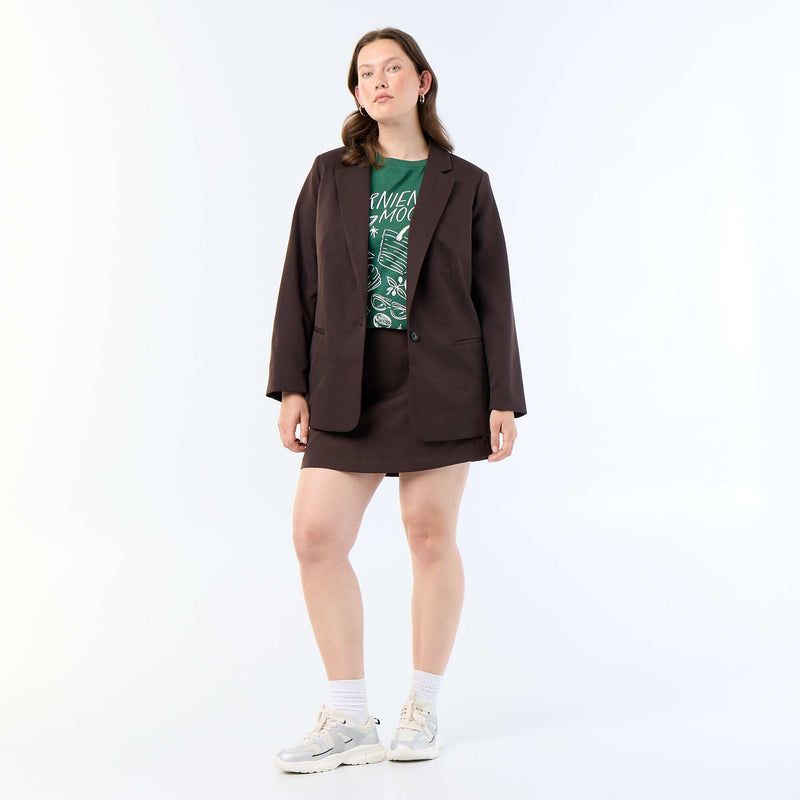 Veste de tailleur longue