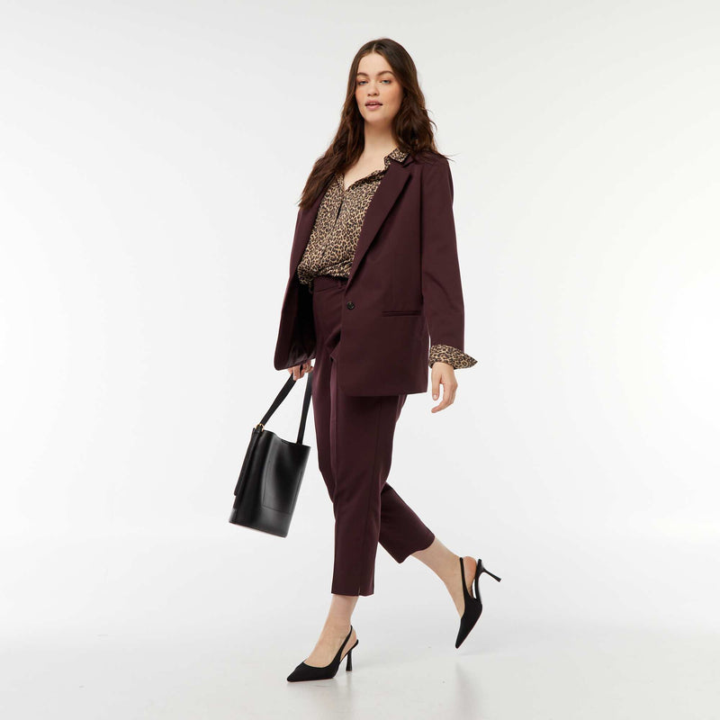 Veste de tailleur longue