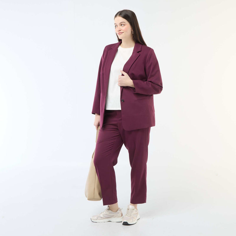 Veste de tailleur longue