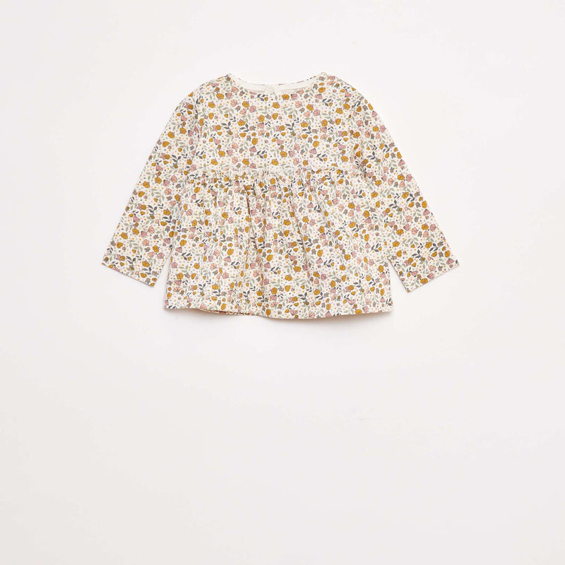 Ensemble t-shirt + legging côtelé - 2 pièces