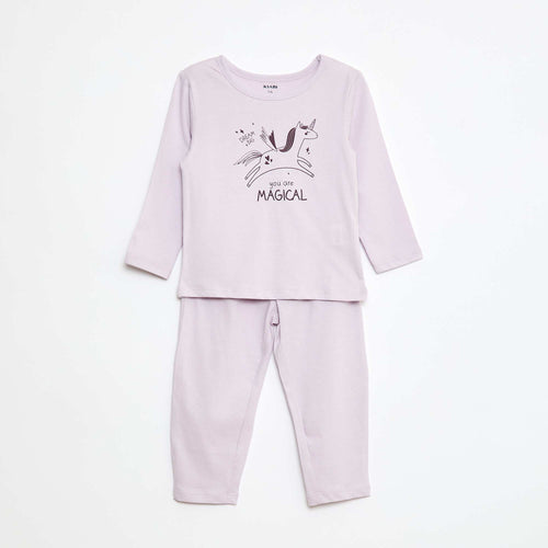 Ensemble pyjama t-shirt + legging imprimé - 2 pièces