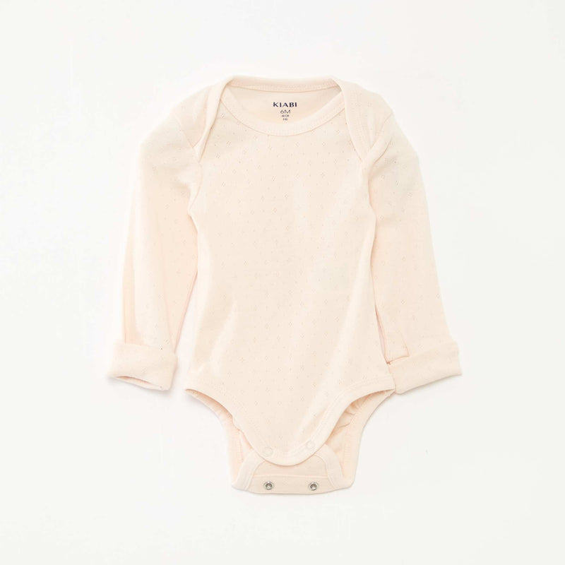 Lot de 3 bodies évolutifs col US et manches longues