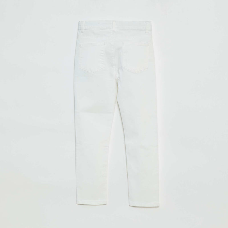 Pantalon slim - coupe ajustée 4 poches
