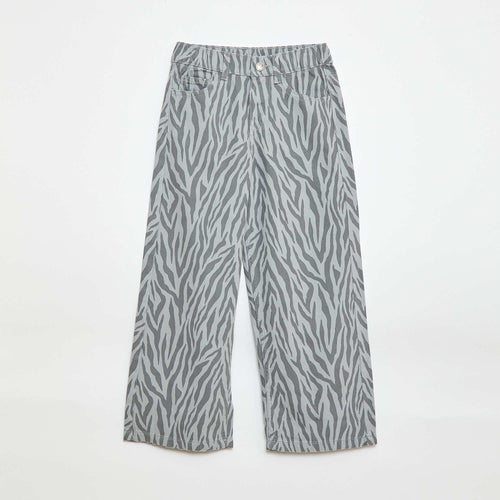 Pantalon wide leg