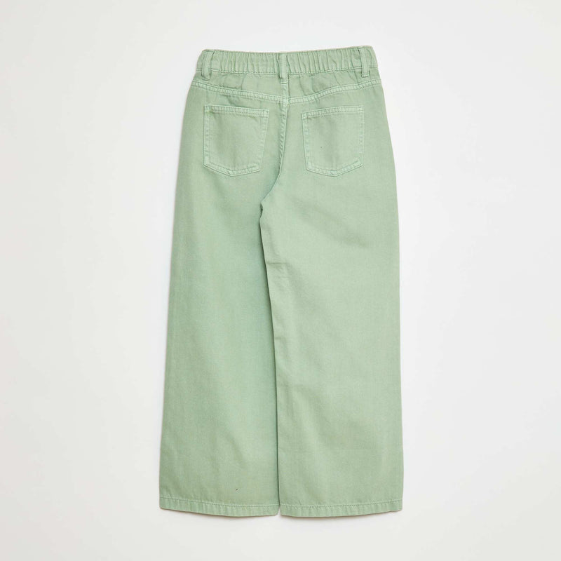 Pantalon wide leg