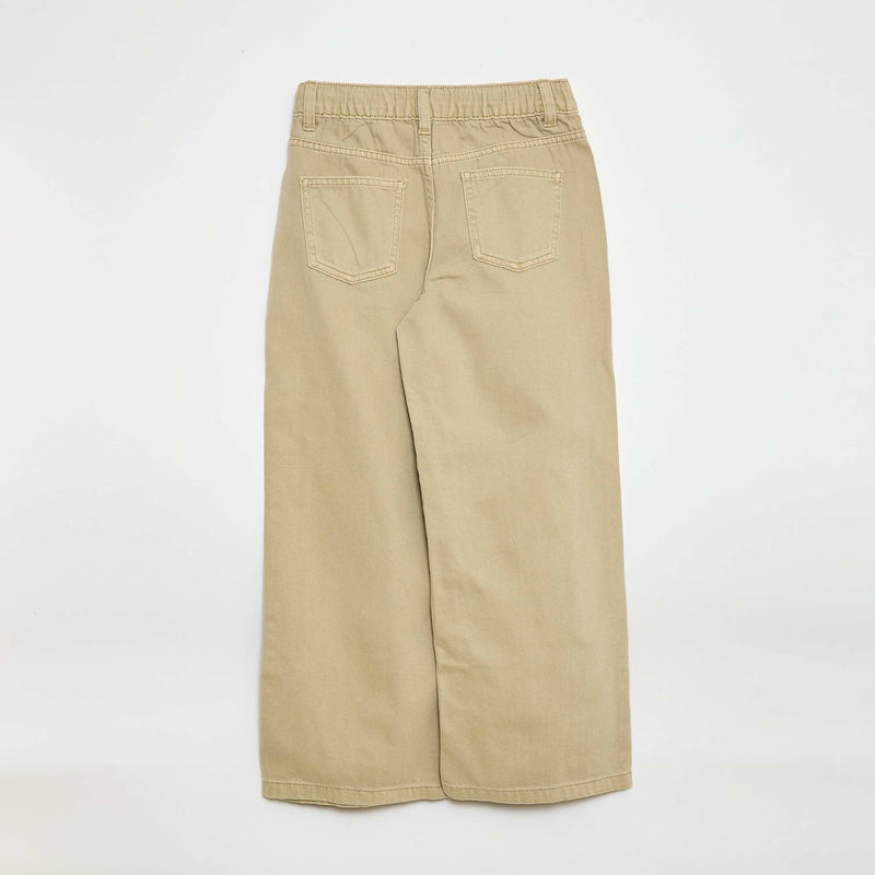 Pantalon wide leg
