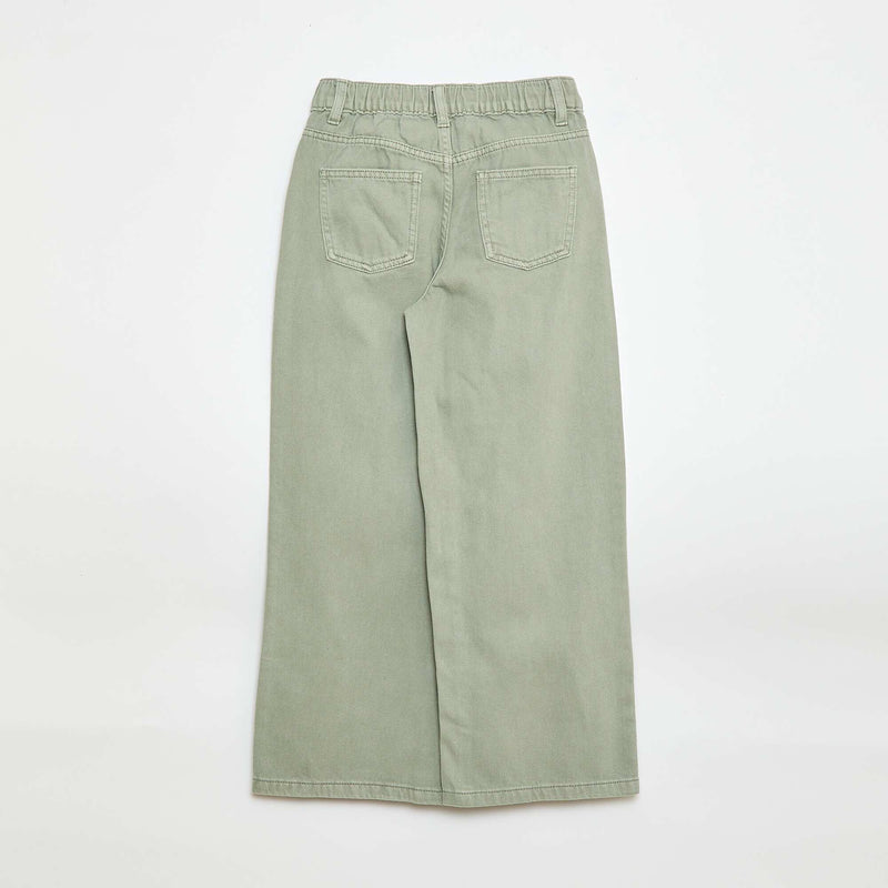 Pantalon wide leg