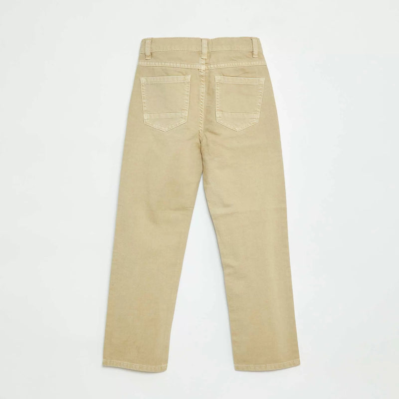 Pantalon droit - regular fit à 5 poches