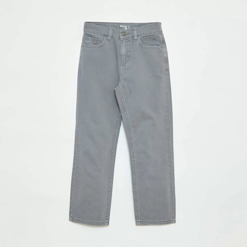 Pantalon droit - regular fit à 5 poches