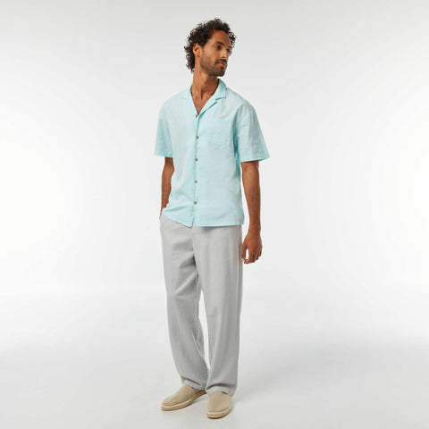 Chemise manches courtes avec poche poitrine