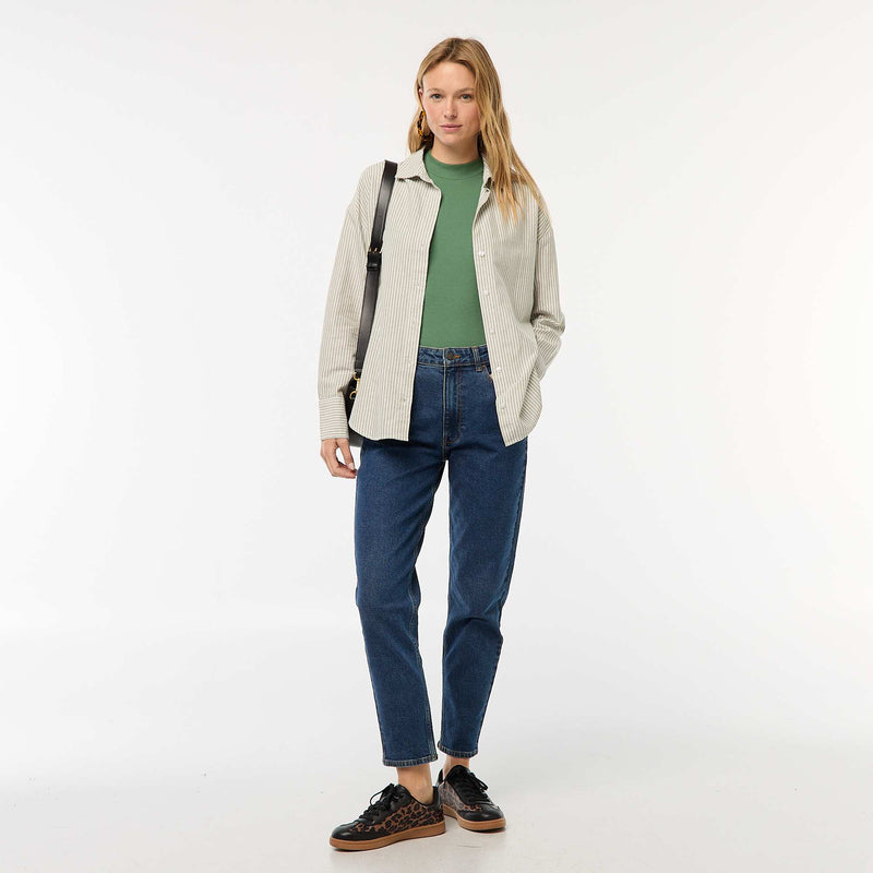 Chemise manches longues oxford