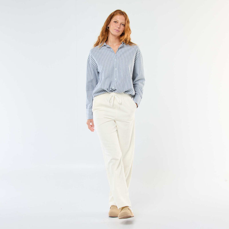 Chemise manches longues oxford