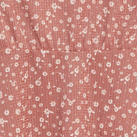 Robe à manches courtes avec imprimé