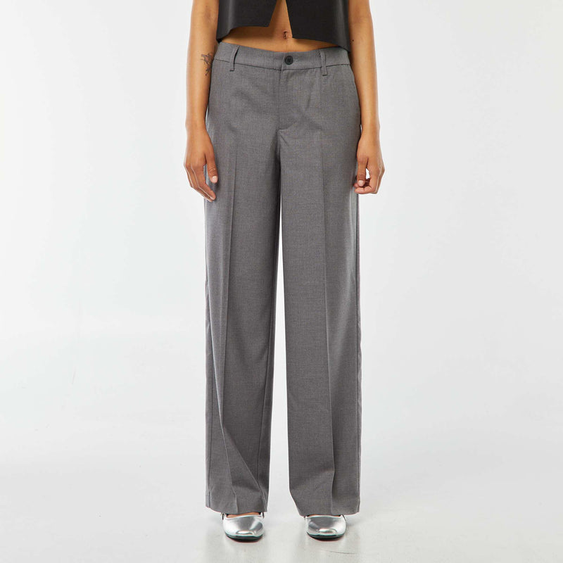 Pantalon city large à pinces