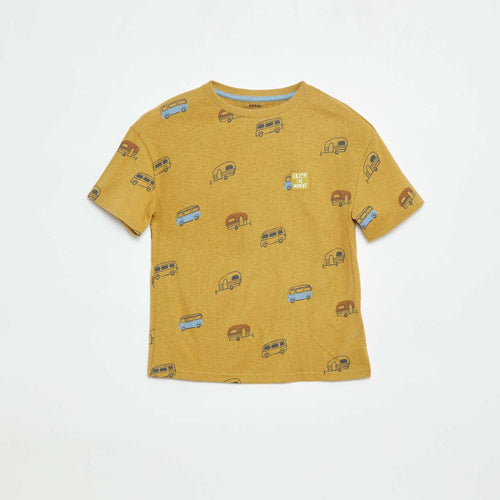 T-shirt manches courtes à motif