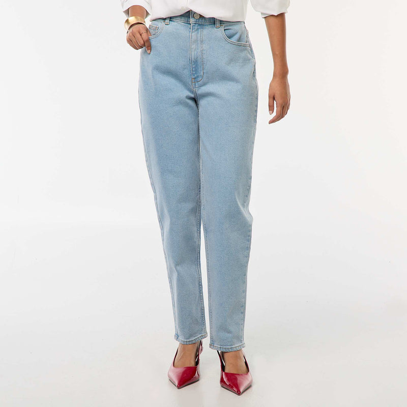 Jean coupe mom - L30