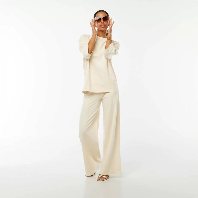 Tee-shirt oversize avec larges manches courtes