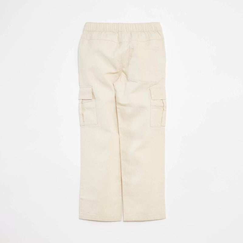 Pantalon multipoche avec taille ajustable